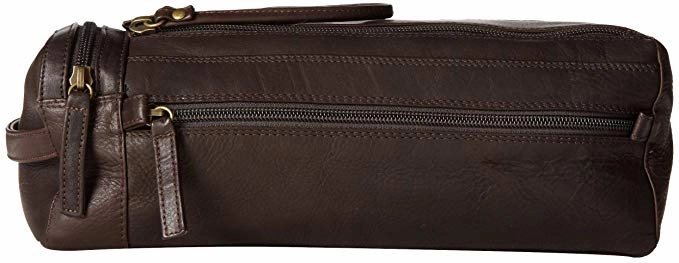 Perfect Gift Offer Grab Todays Deal Derek Alexander Leather Toiletry Case Twin Top Zip