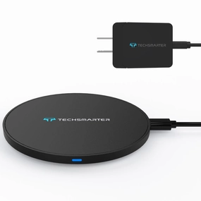 Instant Hot Deal Big Price Drop Tswireless 15W Wireless Charger Pad With Wall Charger