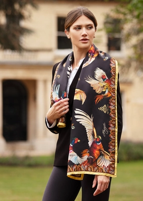 Hot Deal Alert Turf War Classic Silk Scarf