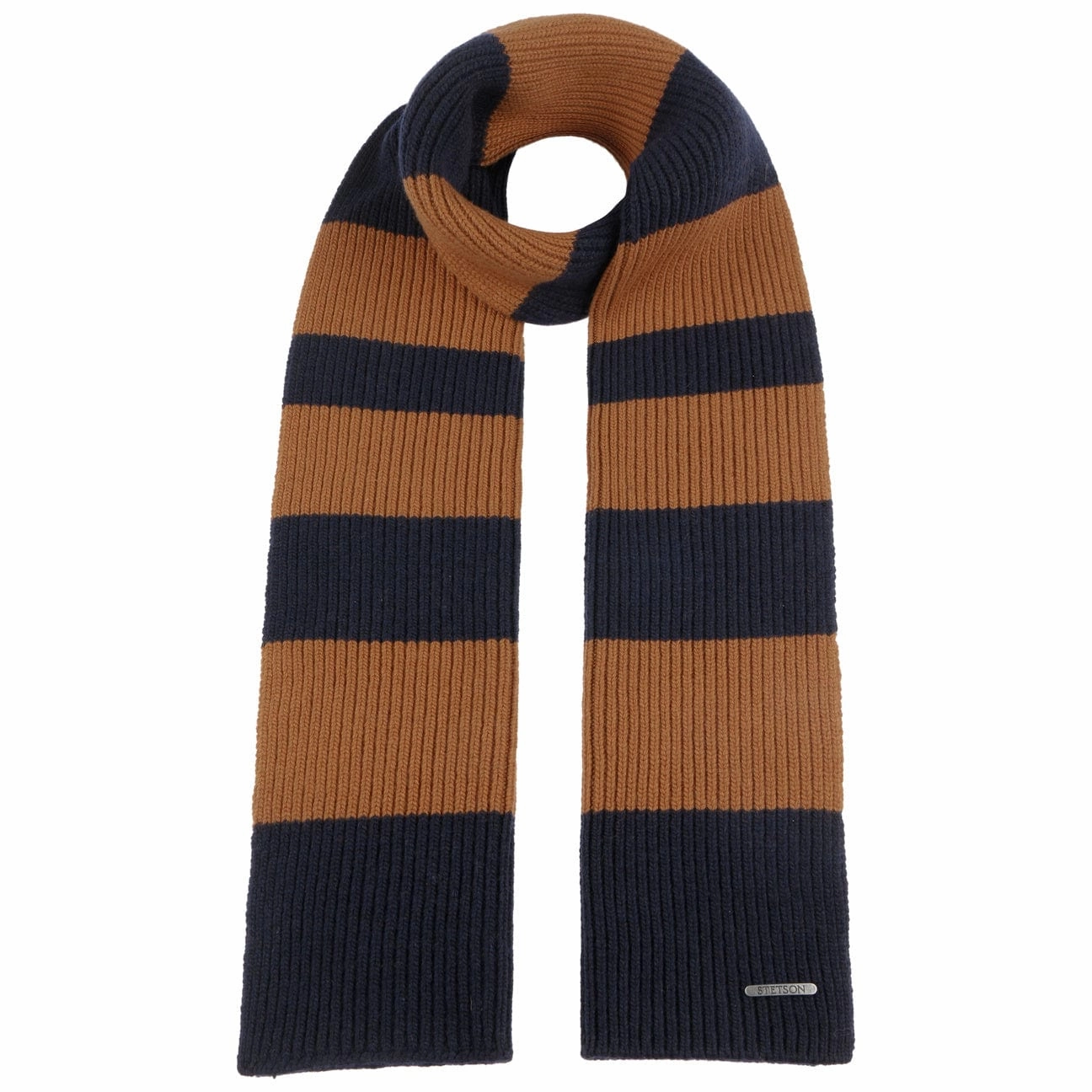 Twotone Stripes Wool Scarf Flash Deal Today