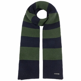Hot Price Drop Twotone Stripes Wool Scarf