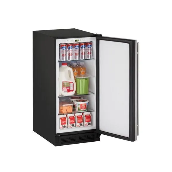 U-Line U1215RS00B 1215R 15" Refrigerator With Stainless Solid Finish (115 V/60 Hz Volts /60 Hz Hz)