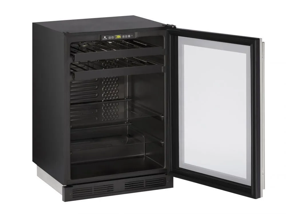 U-Line U1224BEVS00B 1224Bev 24" Beverage Center With Stainless Frame Finish (115 V/60 Hz Volts /60 Hz Hz)