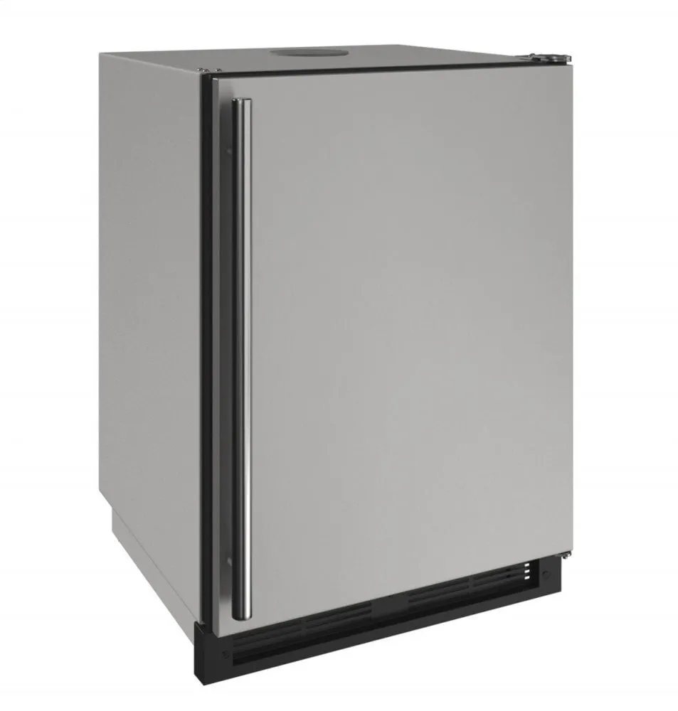 U-Line U1224KEGRSOD00A 1000 Series 24" Outdoor Keg Refrigerator With Stainless Solid Finish And Field Reversible Door Swing (115 Volts / 60 Hz)