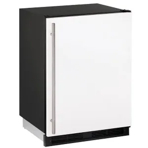 U-Line U1224RFW00B 1224Rf 24" Refrigerator/Freezer With White Solid Finish (115 V/60 Hz Volts /60 Hz Hz)