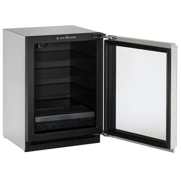 U-Line U2224RGLS00B 2224Rgl 24" Refrigerator With Stainless Frame Finish (115 V/60 Hz Volts /60 Hz Hz)