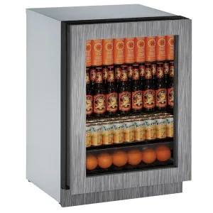 U-Line U3024RGLINT00B 3024Rgl 24" Refrigerator With Integrated Frame Finish (115 V/60 Hz Volts /60 Hz Hz)