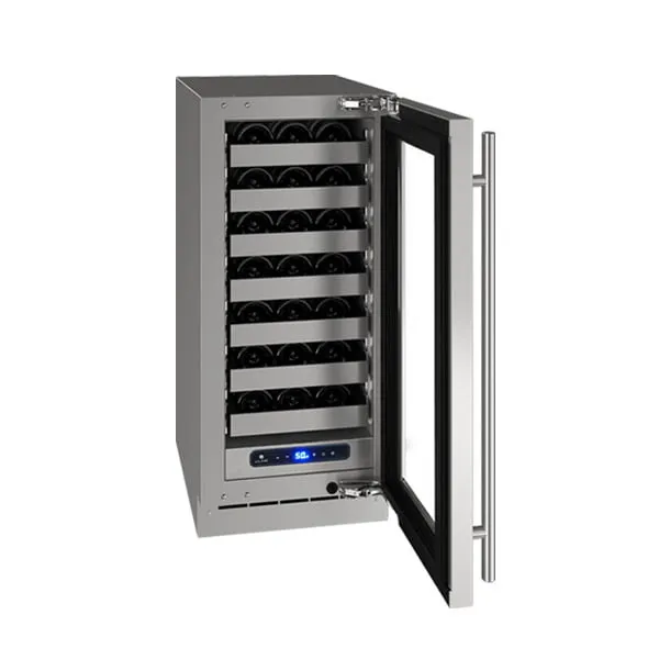 U-Line UHWC515SG01A Hwc515 15" Wine Refrigerator With Stainless Frame Finish And Field Reversible Door Swing (115 V/60 Hz Volts /60 Hz Hz)
