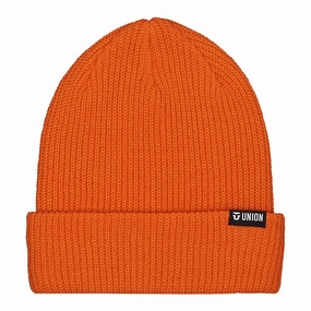 Union Low-Cuff Beanie - Orange Todays Best Deal Trending Hot Deal