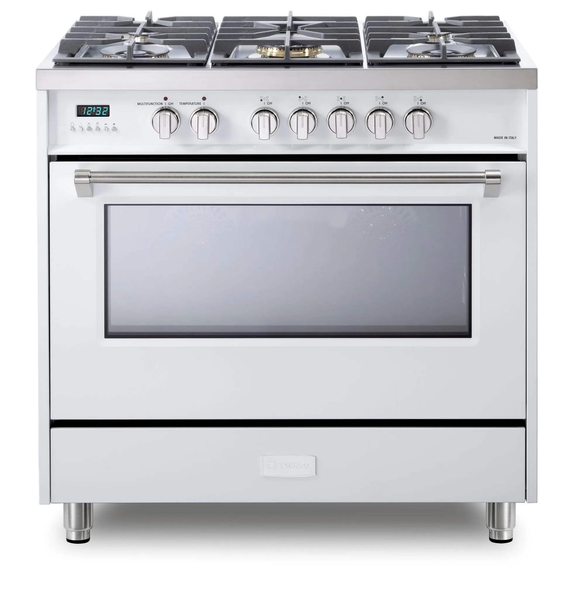 Verona VDFSGE365W White 36" Dual Fuel - Designer Series