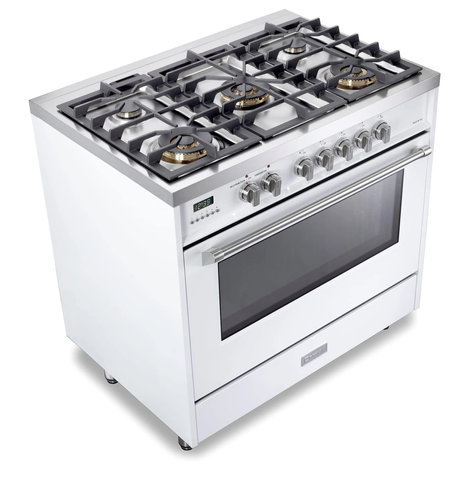 Verona VDFSGE365W White 36" Dual Fuel - Designer Series
