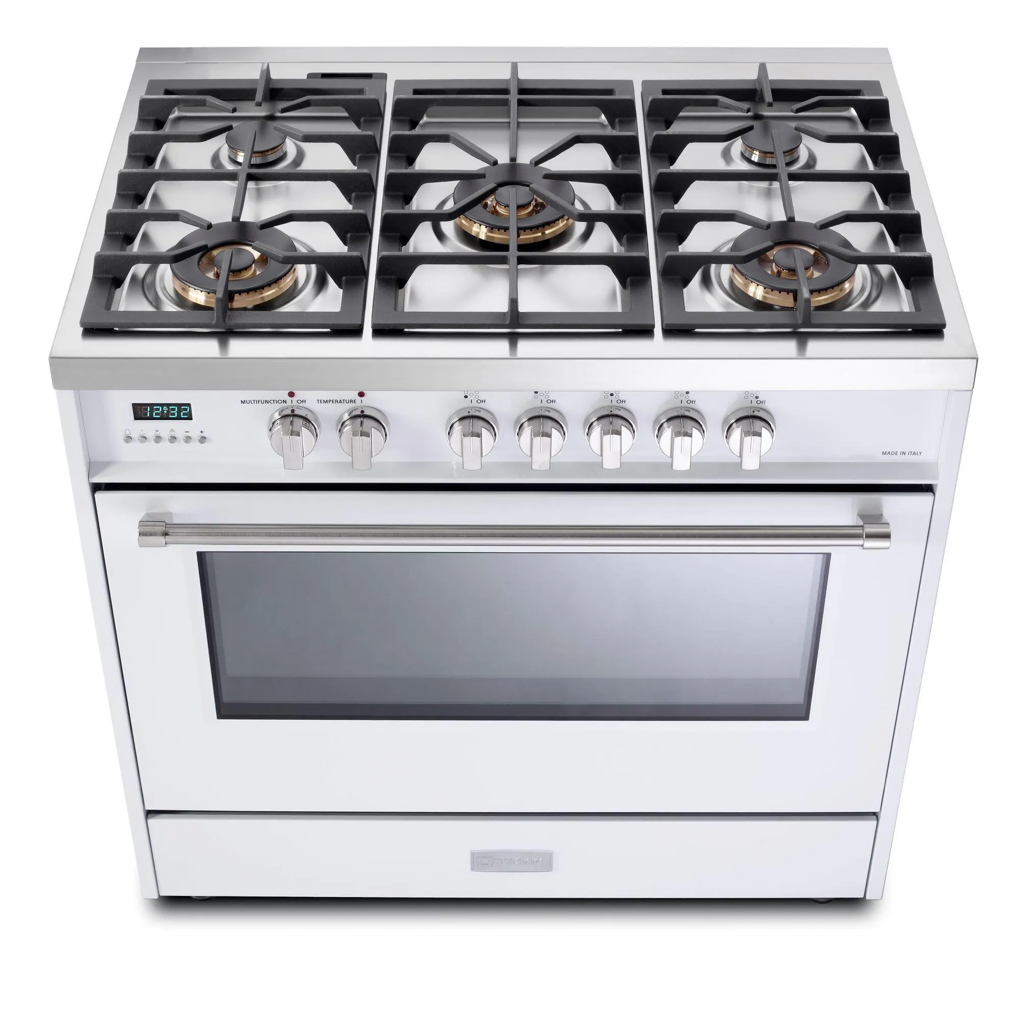 Verona VDFSGE365W White 36" Dual Fuel - Designer Series