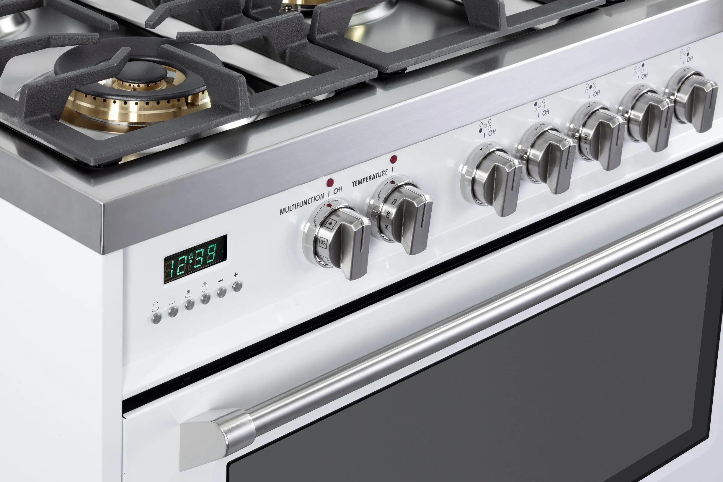 Verona VDFSGE365W White 36" Dual Fuel - Designer Series