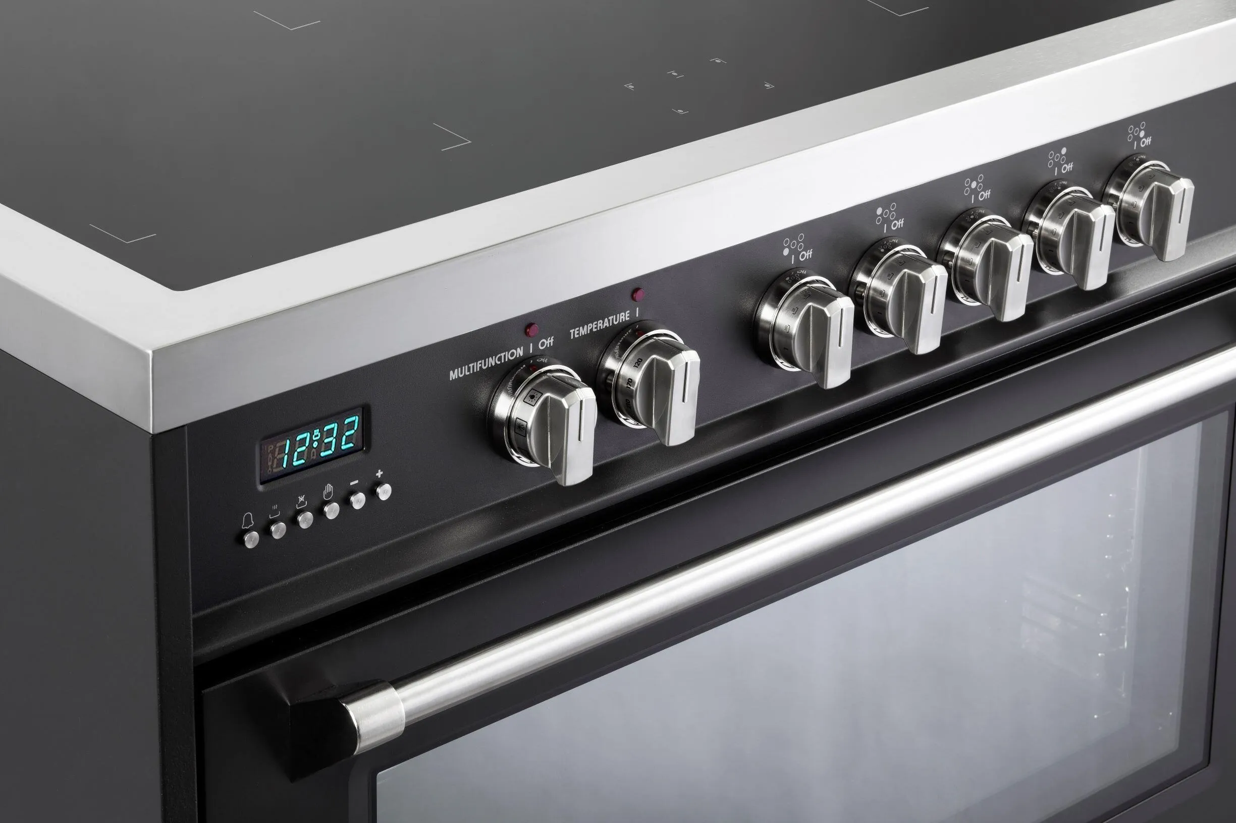Verona VDFSIE365E Matte Black 36" Designer Induction Range