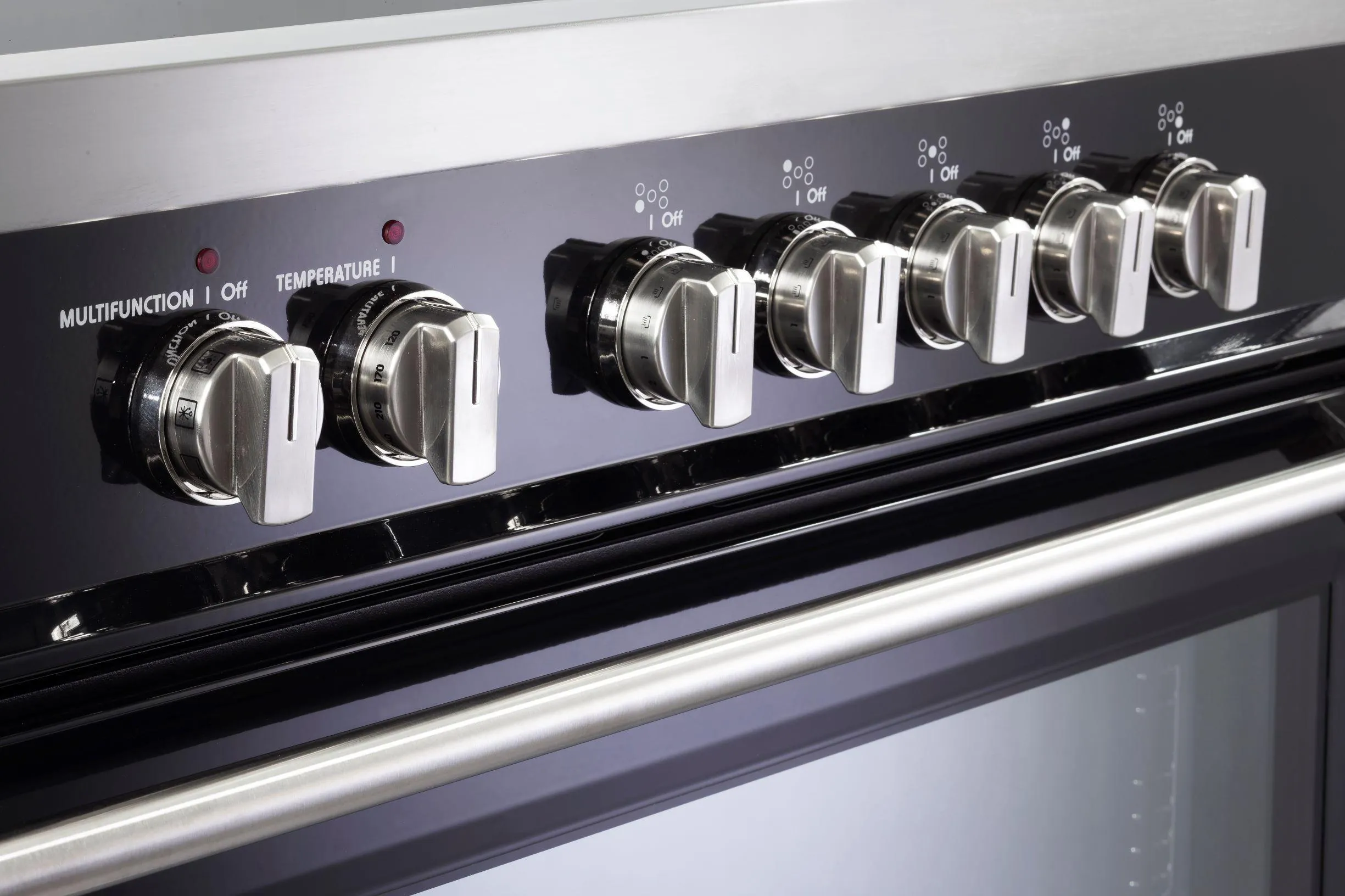 Verona VDFSIE365GB Designer 36" Induction Single Oven Range - Gloss Black