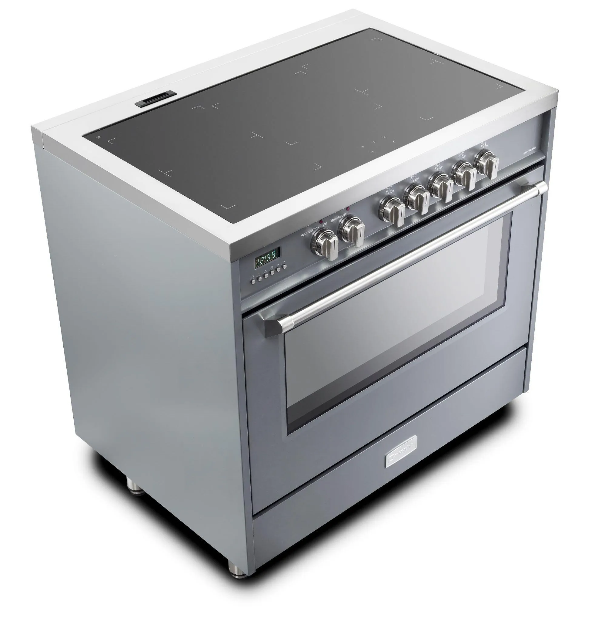 Verona VDFSIE365SG Slate Gray 36" Designer Induction Range
