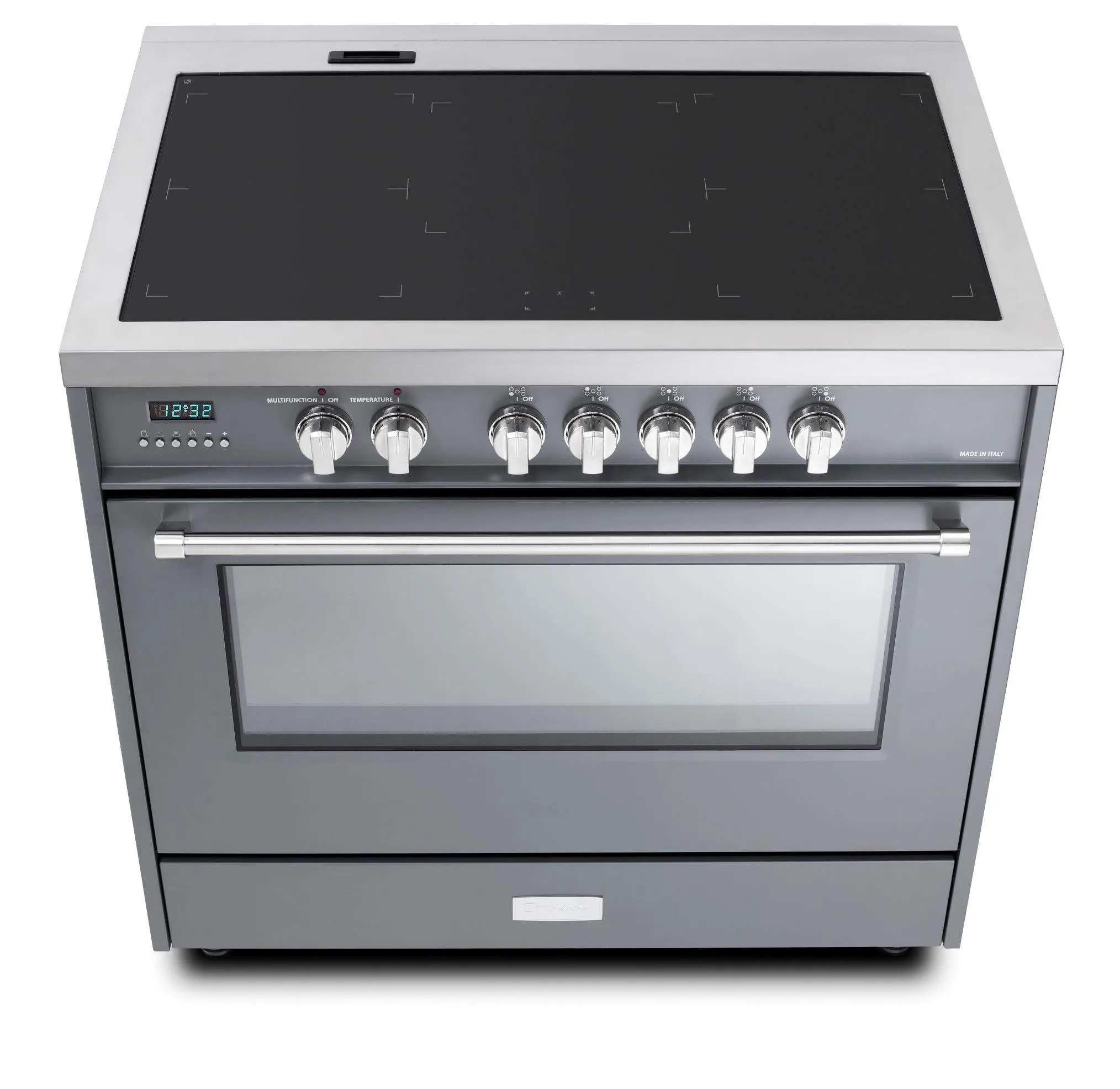 Verona VDFSIE365SG Slate Gray 36" Designer Induction Range