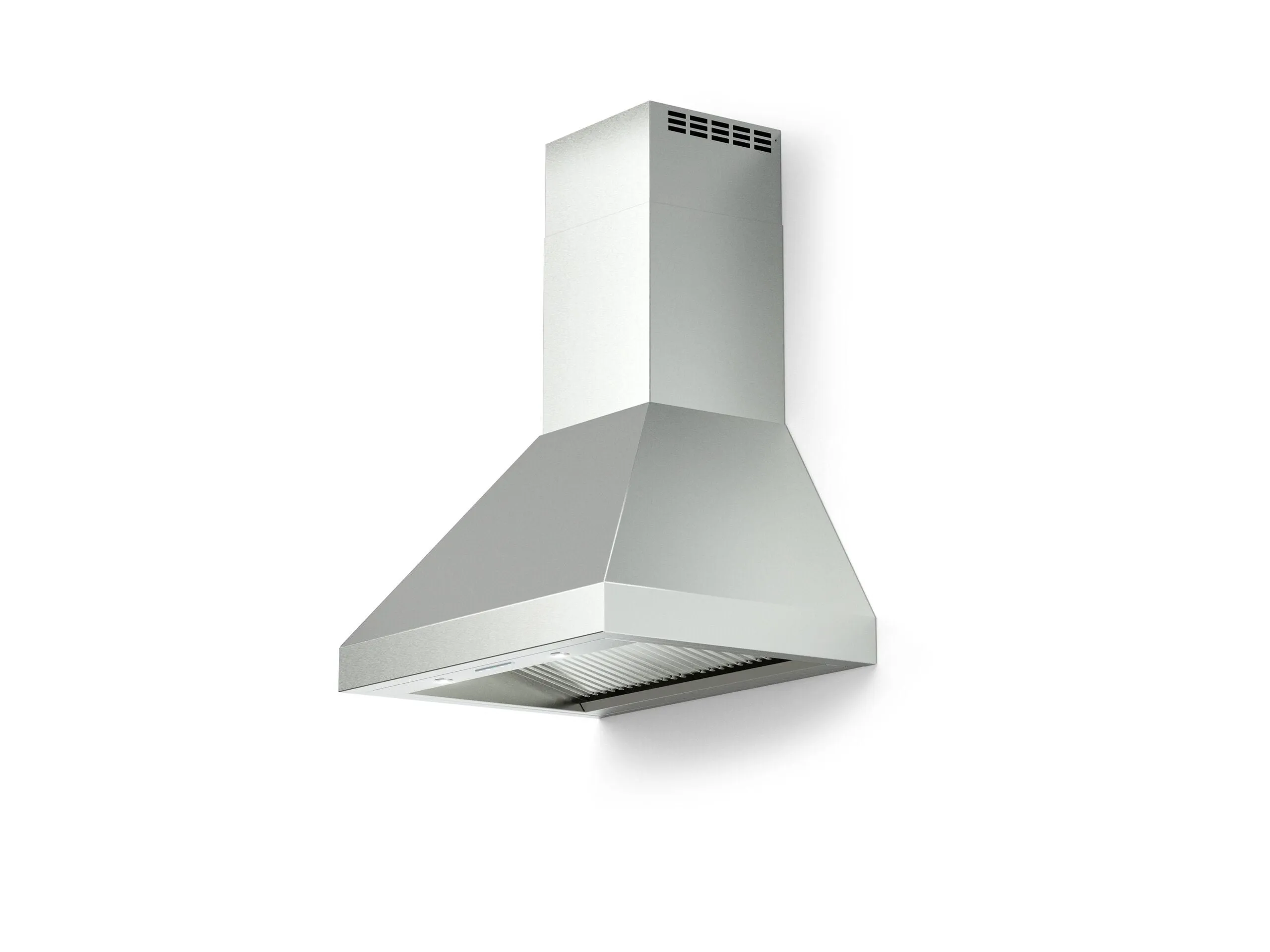 Verona VECHW30GSS 30" Designer Chimney Wall Hood- 600 Cfm - 4 Speeds