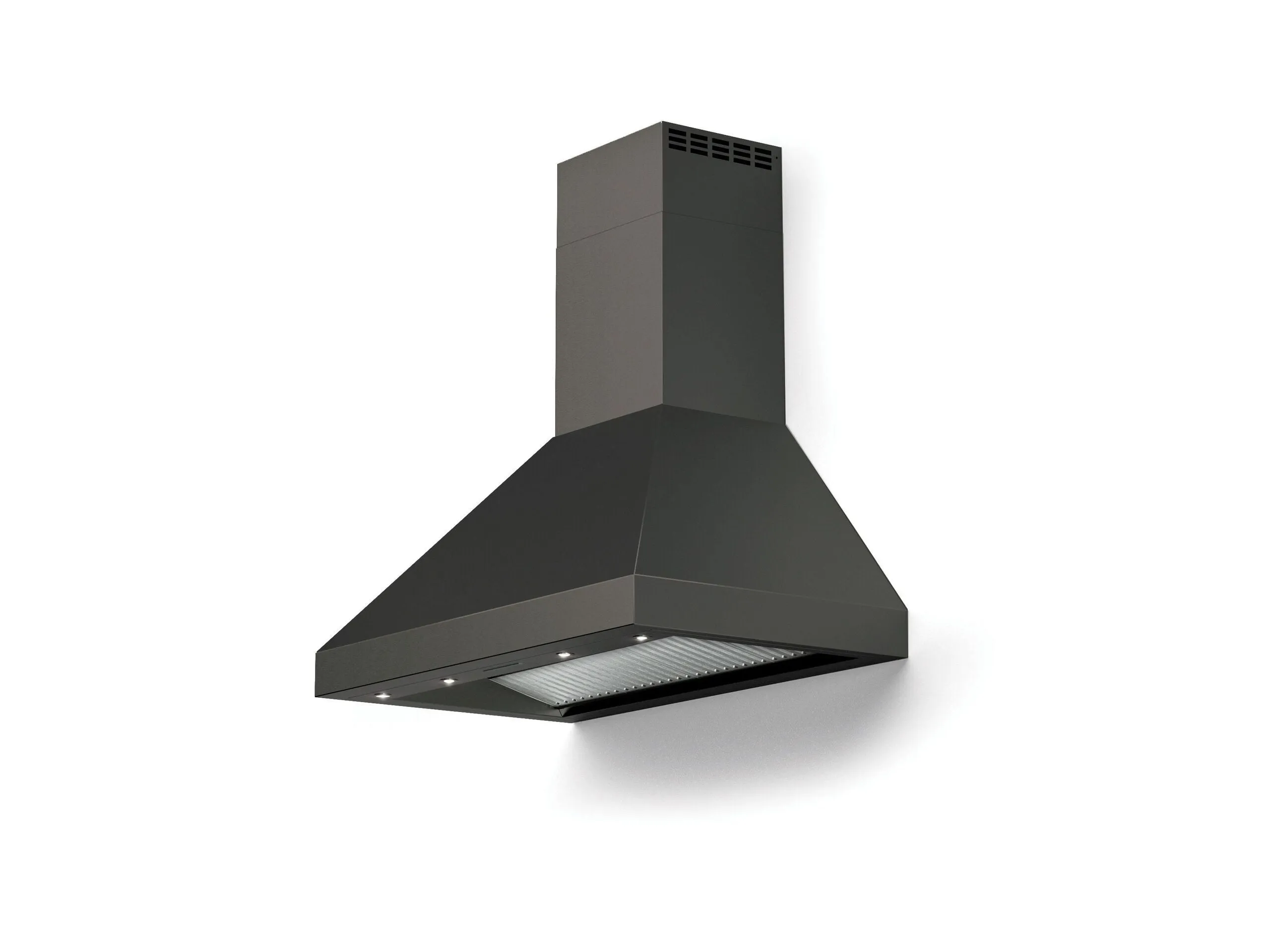 Verona VECHW36GE 36" Designer Chimney Wall Hood- 600 Cfm - 4 Speeds