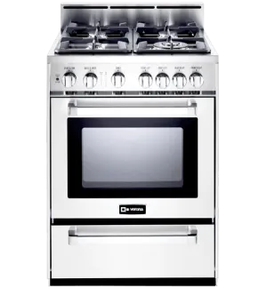 Verona VEFSGG244NW White 24" Gas Range