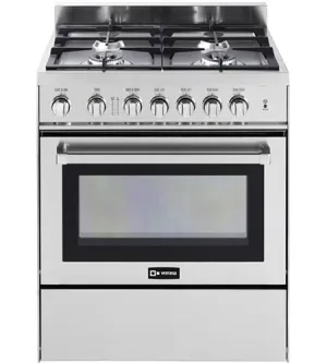 Verona VEFSGG304NSS Stainless Steel 30" Gas Range