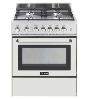 Verona VEFSGG304NW White 30" Gas Range