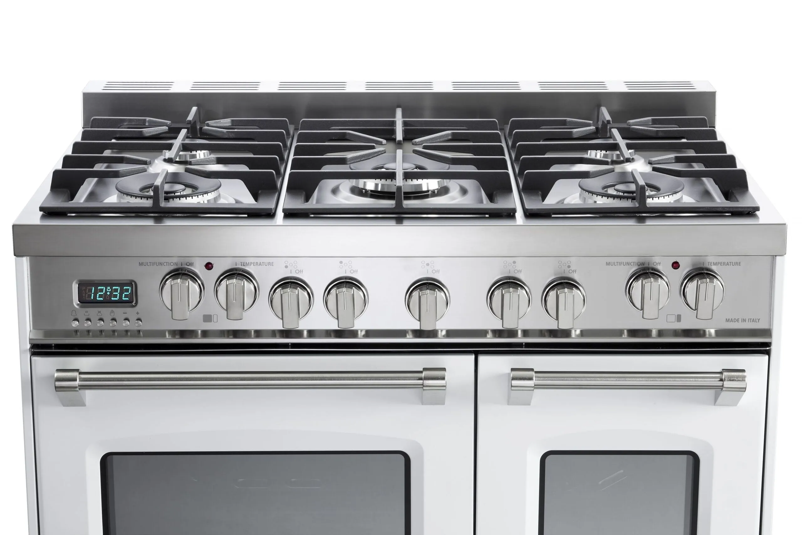 Verona VPFSGE365W White 36" Dual Fuel Single Oven Range - Prestige Series