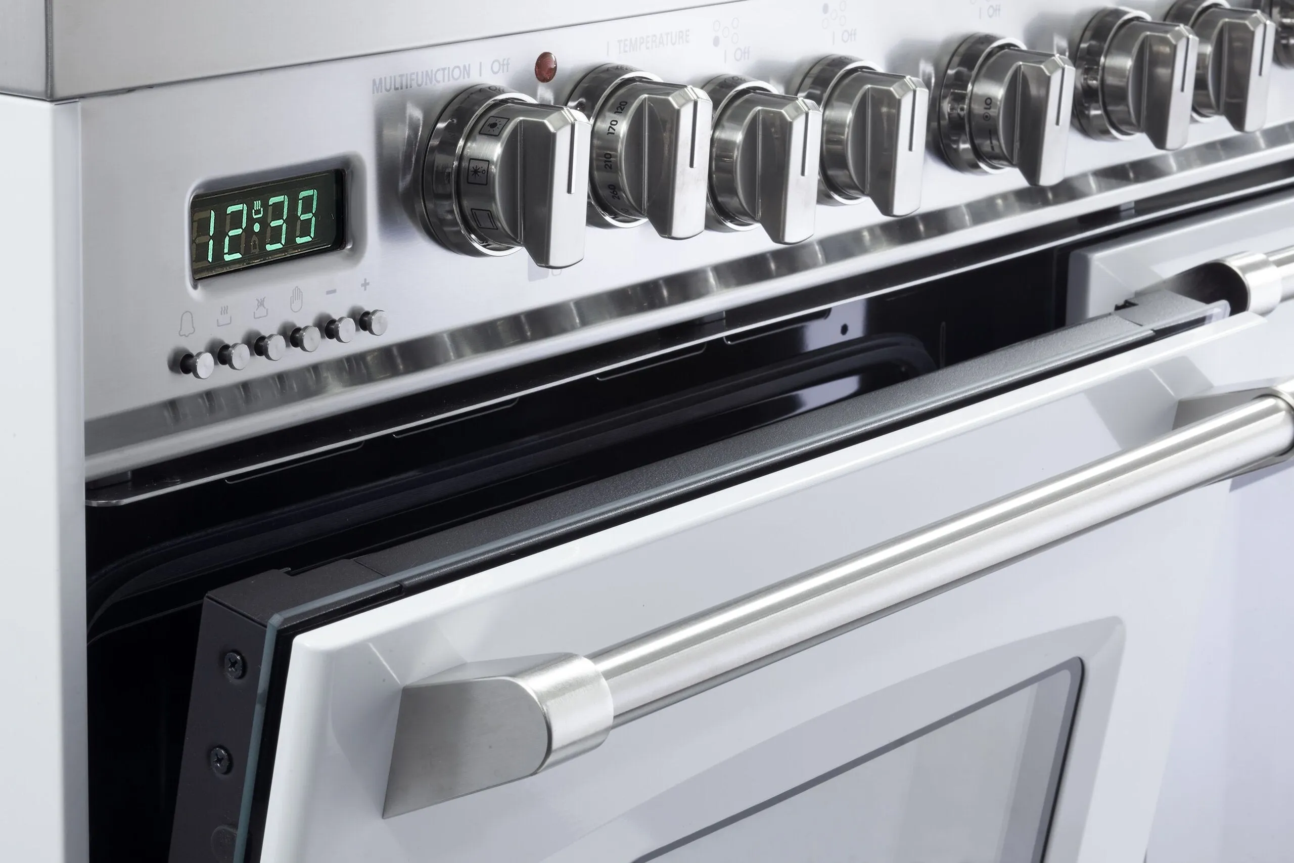 Verona VPFSGE365W White 36" Dual Fuel Single Oven Range - Prestige Series