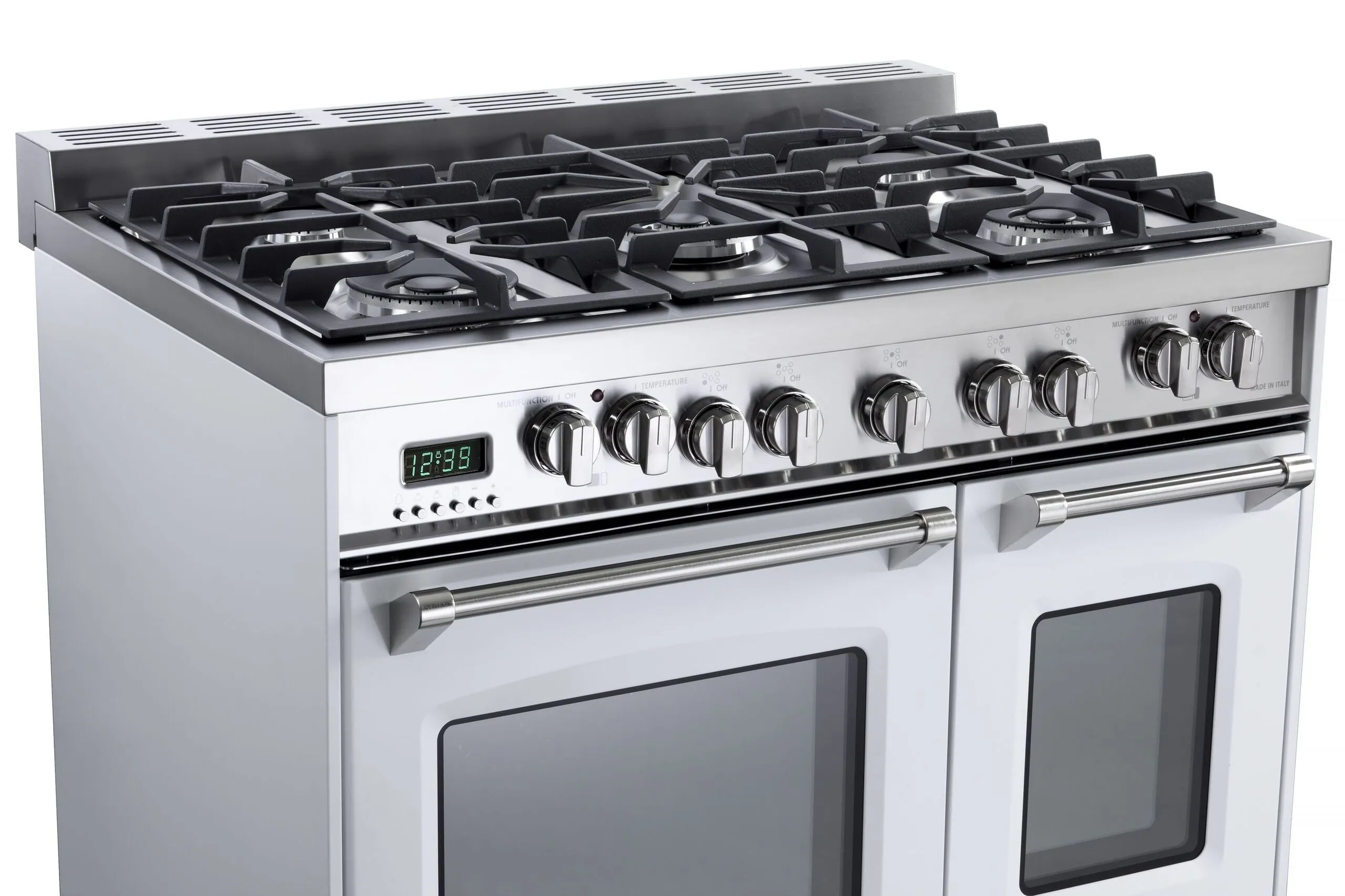 Verona VPFSGE365W White 36" Dual Fuel Single Oven Range - Prestige Series