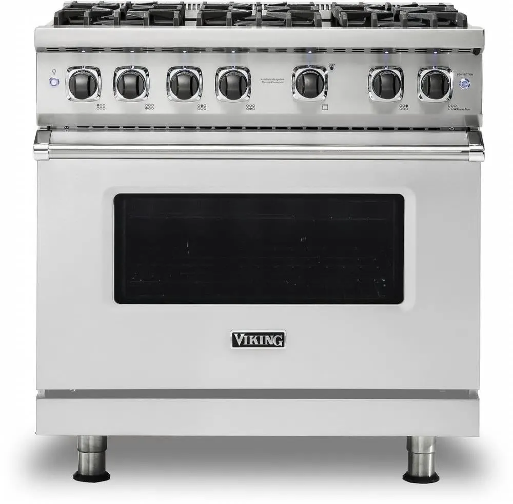 Viking 5 Series '17 36" 6 VSH Burner System Pro-Style SS Gas Range VGR5366BSS