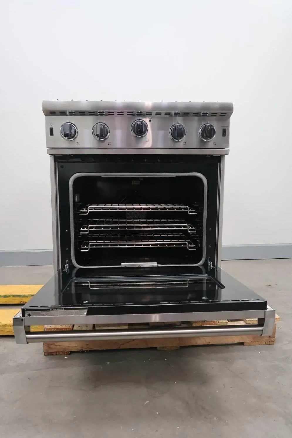 Viking 5 Series '20 30" Liquid Propane Professional Gas Range VGIC53024BSSLP