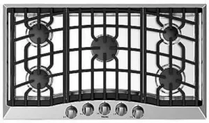 Viking RVGC33615BSS 36" Gas Cooktop with 5 Sealed Burners Stainless 2024 Model