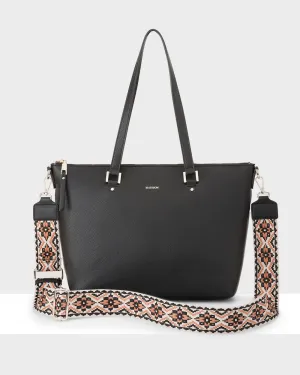 Vivian Medium Zip Top Tote With Aztec Strap Big Sale Today Perfect Gift Sale