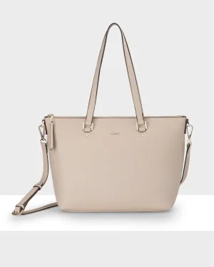 MustHave Items Vivian Medium Zip Top Tote With Crossbody Strap