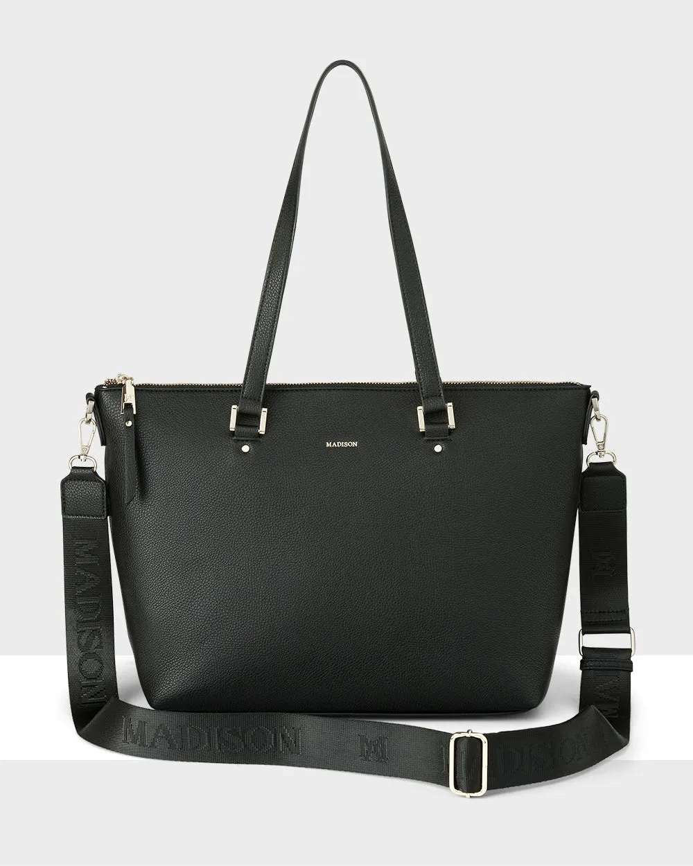 Dont Miss Big Savings Vivian Medium Zip Top Tote With Monogram Strap