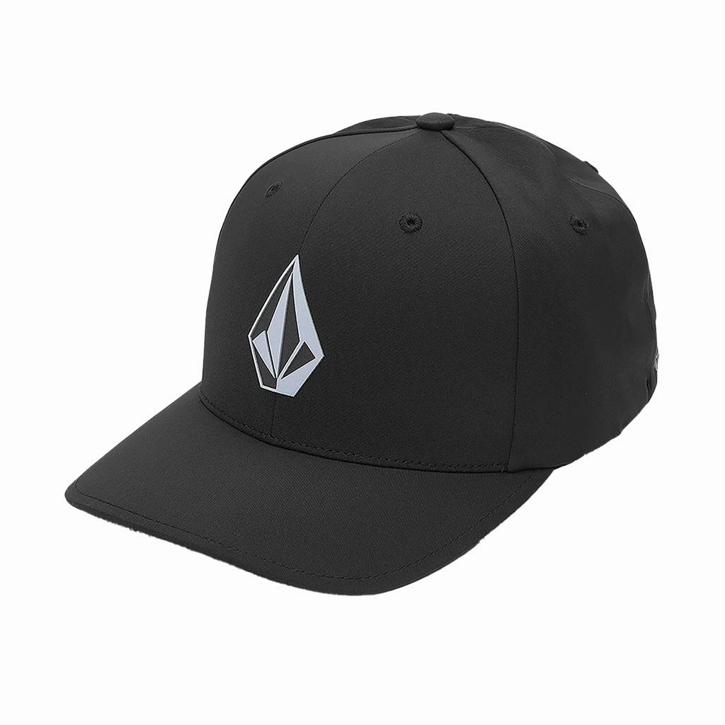 Trending Offer Today Dont Miss This Deal Volcom Stone Tech Flex Fit Cap Delta - Black
