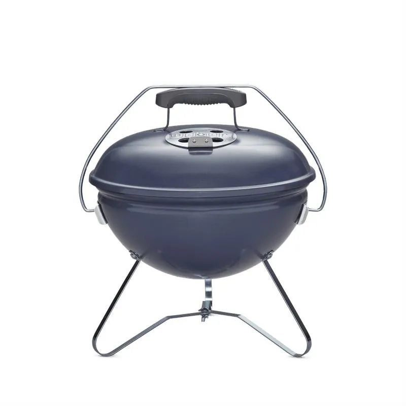 Weber 1126801 Smokey Joe Premium Charcoal Grill 14" - Slate Blue