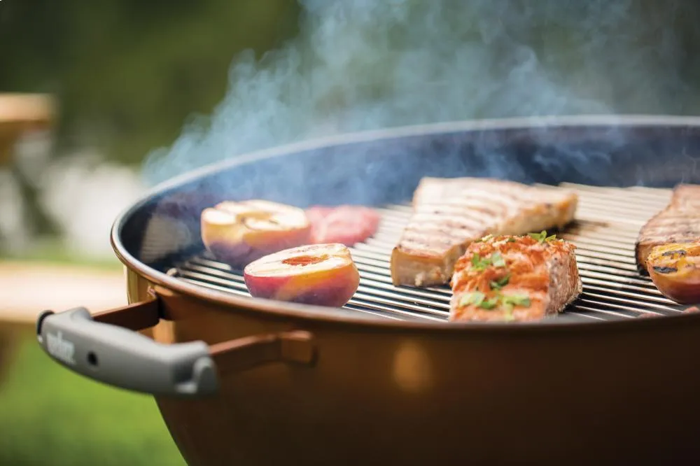 Weber 14402001 Original Kettle&#8482; Premium Charcoal Grill - 22 Inch Copper