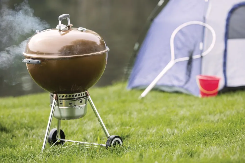 Weber 14402001 Original Kettle&#8482; Premium Charcoal Grill - 22 Inch Copper
