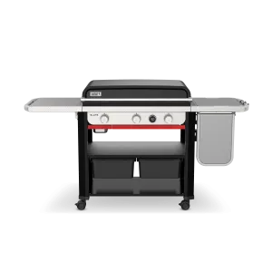Weber 1500013 Slate&#8482; 30" Rust-Resistant Griddle With Extendable Side Table - Black