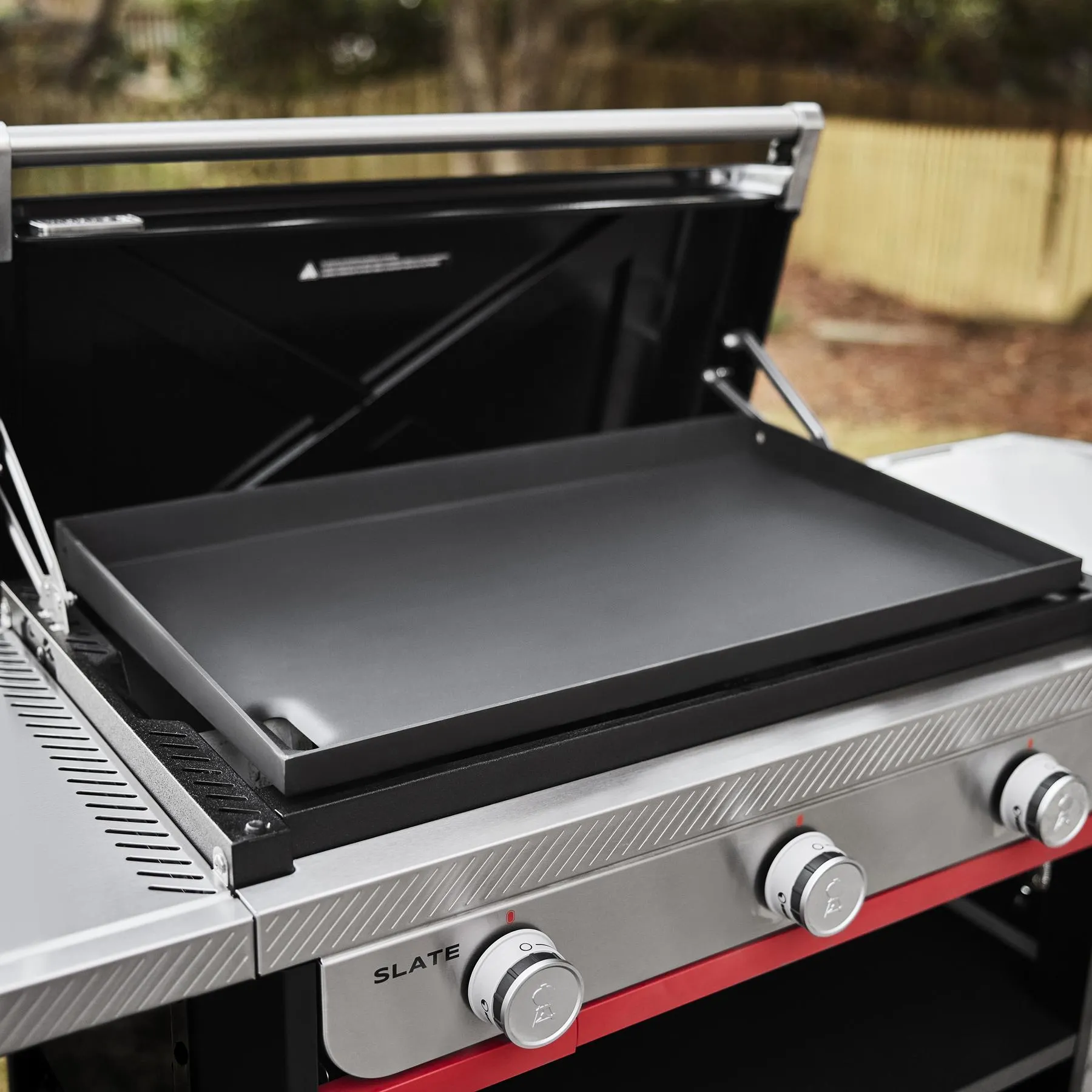 Weber 1500014 Slate&#8482; 30" Rust-Resistant Griddle - Black