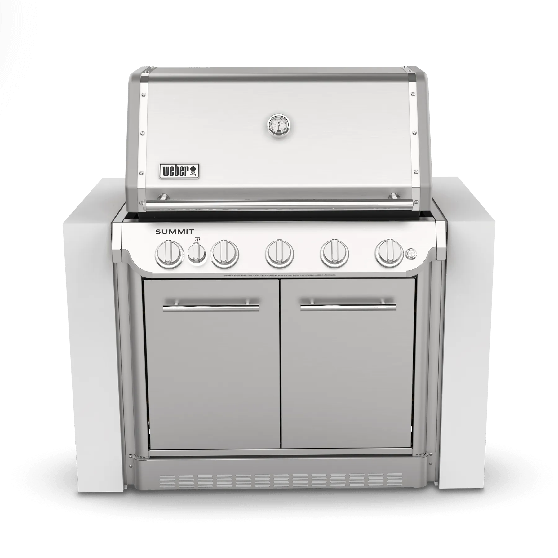 Weber 1500042 Summit Sb38 S Built-In Gas Grill (Liquid Propane) - Stainless Steel
