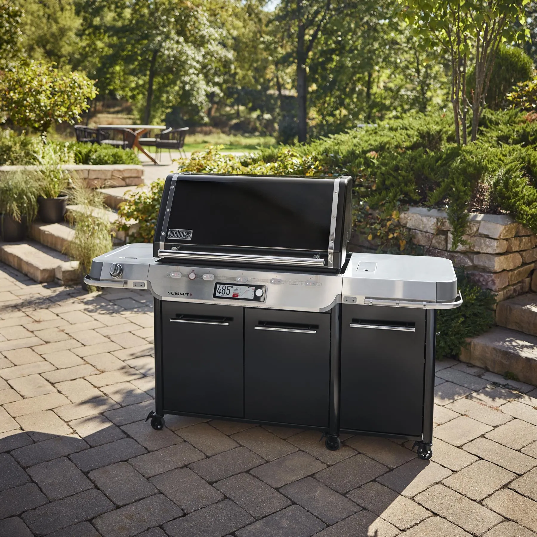 Weber 1500050 Summit Smart Fs38X E Gas Grill (Natural Gas) - Black