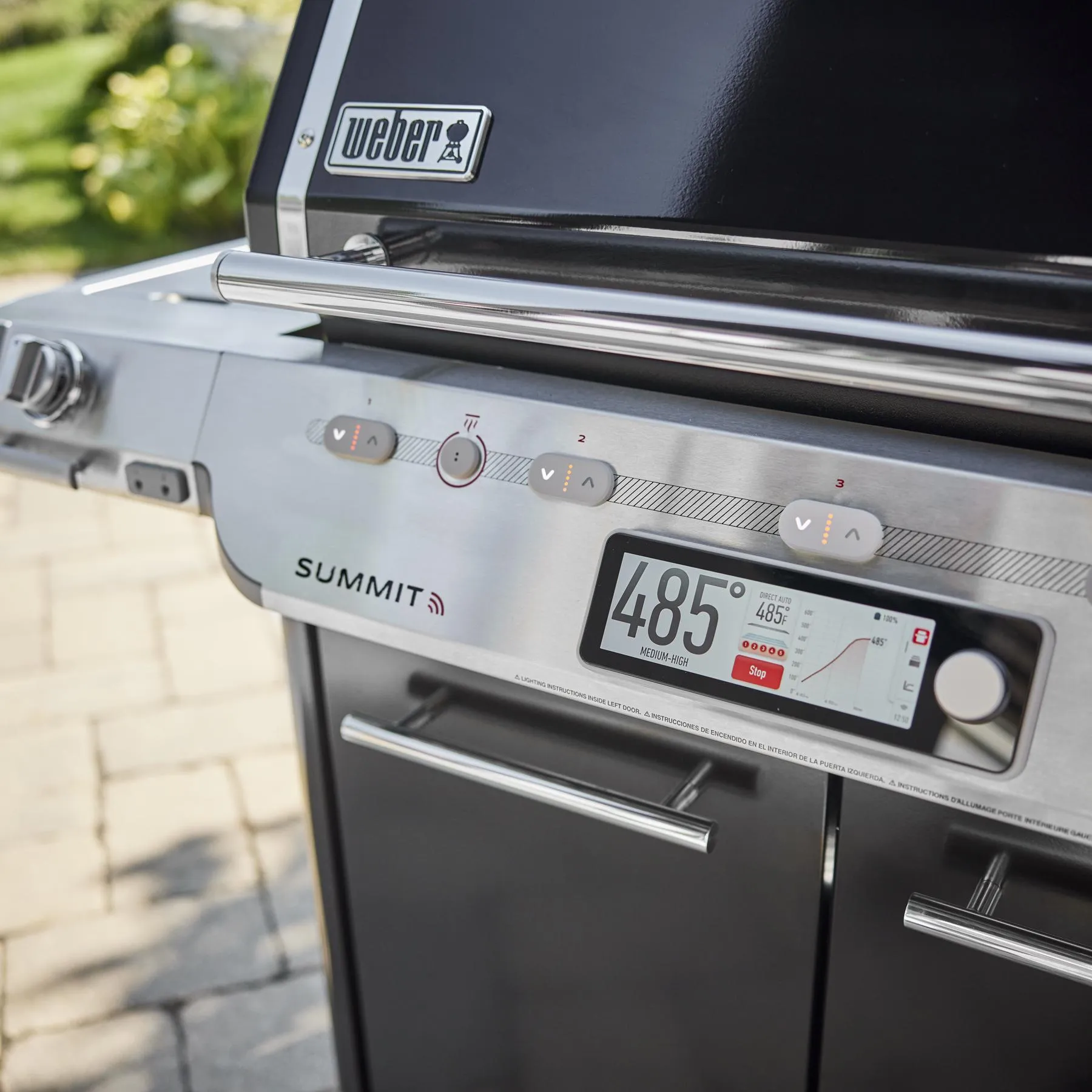 Weber 1500051 Summit Smart Fs38X E Gas Grill (Liquid Propane) - Black