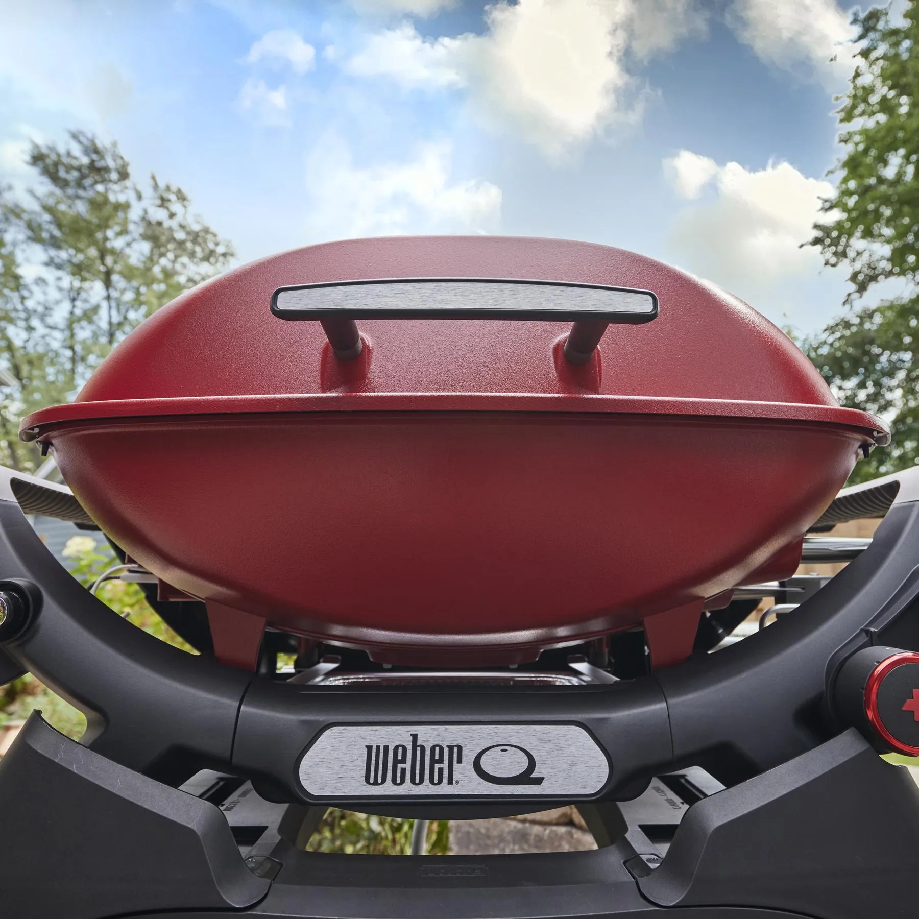 Weber 1500377 Q 2800N  Gas Grill (Liquid Propane) - Flame Red