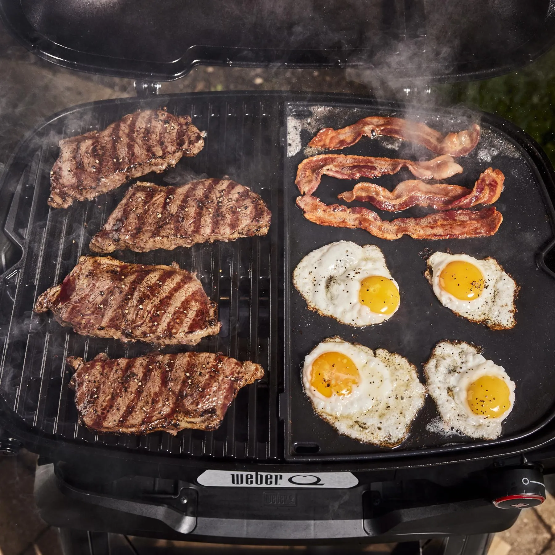 Weber 1500379 Q 2800N  Gas Grill (Liquid Propane) - Sky Blue