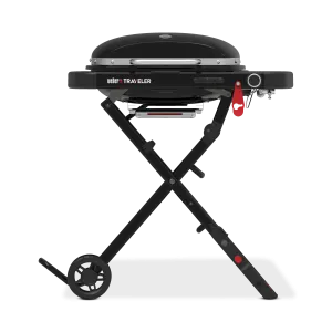 Weber 1500460 Weber Traveler Compact Portable Gas Grill - Black