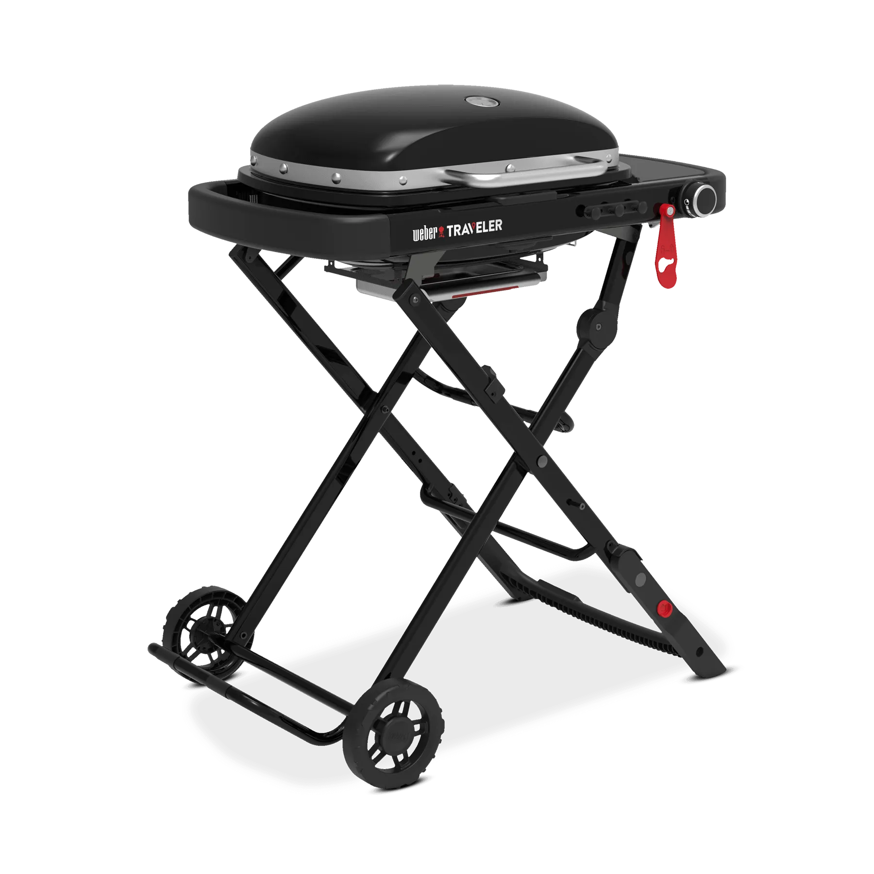 Weber 1500460 Weber Traveler Compact Portable Gas Grill - Black
