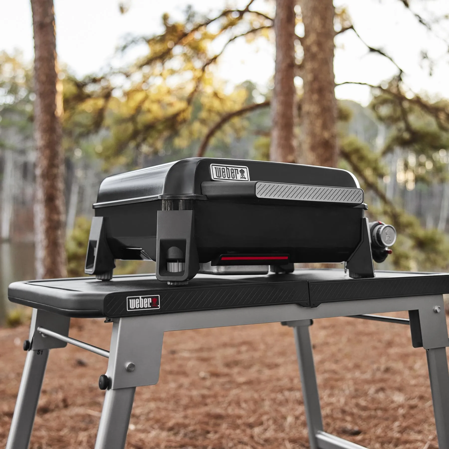 Weber 1500531 Slate 17 Rust-Resistant Tabletop Griddle - Black