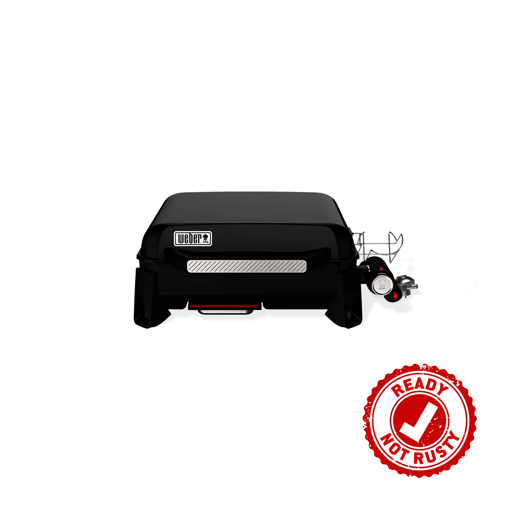 Weber 1500531 Slate 17 Rust-Resistant Tabletop Griddle - Black